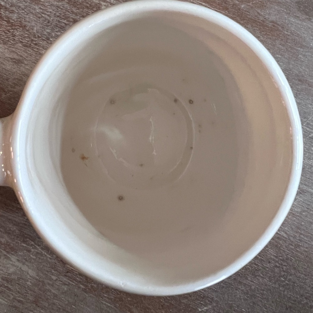 UTE MTN Mountain Pottery π€π©΅ UMP Tribe Teal Black White Cream Mug - Picture 6 of 8